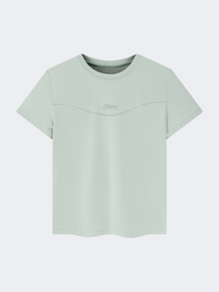 Erke Women Training T-Shirt Light Jade Green