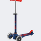 Micro Mini Micro Deluxe Led Kids Skating Scooter Navy Blue