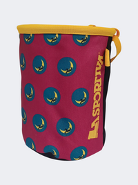 La Sportiva Climbing On The Moon Chalk Bag Fucsia/Giallo