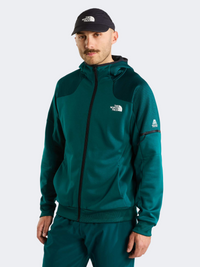 The North Face Mountain Athletics Full Zip 2 Men Training Fleece Pacific Teal