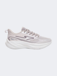 Erke Women Running Shoes Light Grey/Purple