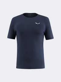 Salewa Puez Sporty Dry Men Hiking T-Shirt Navy Blazer