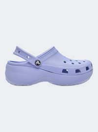 Crocs Classic Platform Women Lifestyle Clog Blue Haze