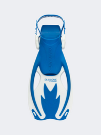 Cressi Rocks Kids Swim Fins Blue/White