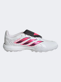 Adidas Predator League Fold- Over Tongue Turf Kids Football Shoes Cloud White