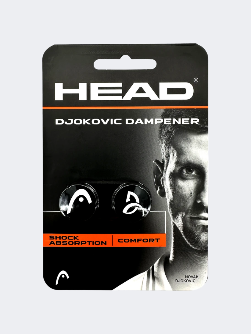 Head Djokovic 2 Pieces Pack Tennis Dampener Black – MikeSport Lebanon