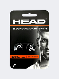 Head Djokovic 2 Pieces Pack Tennis Dampener Black