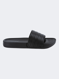 Top Ten Relaxed Women Beach Slide Black