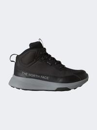The North Face Fastpack Ii Mid Waterproof Gs-Unisex Hiking Shoes Black/Concrete