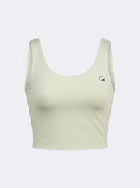 Top Ten Bold Women Lifestyle Crop Top Light Khaki