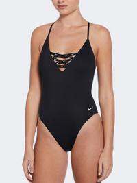 Nike Icon Crossback Women Swimming Body Suit Black
