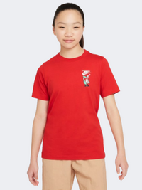 Nike Boxy 3 Lunar New Year Boys Lifestyle T-Shirt Red/White/Yellow