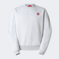 The North Face Red Box Crew Classic Men Lifestyle Sweatshirt Grey Heather