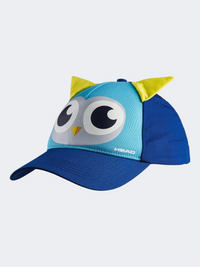 Head Owl Kids Tennis Cap Blue/Light Blue