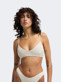 Billabong Twisted Tides V Women Swim Bra White Cap