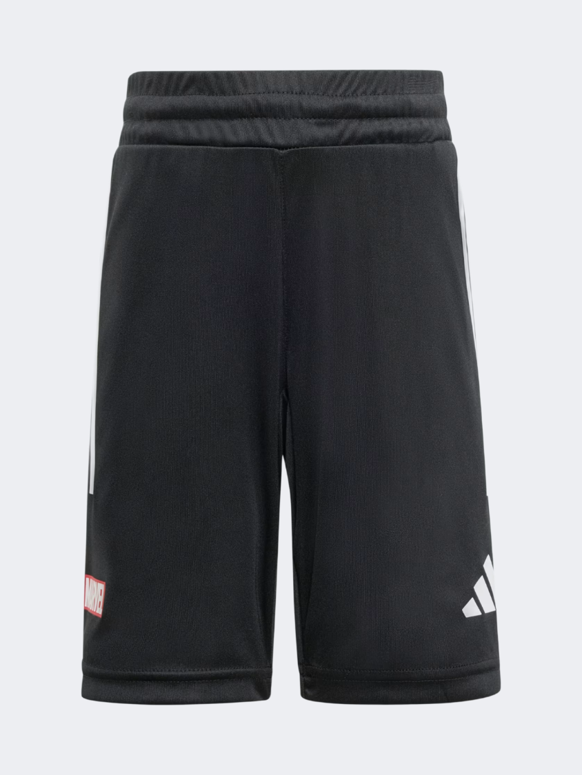 Adidas Marvel Spider-Man Little-Boys Sportswear Set White/Black