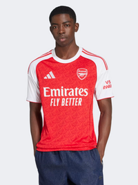 Adidas Arsenal 25/26 Home Jersey Men Football T-Shirt Better Scarlet