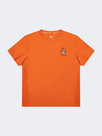 Erke Kids-Boys Outdoor T-Shirt Orange