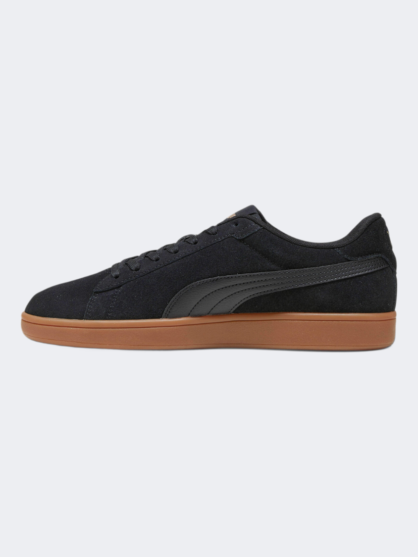 Puma Smash 3 Men Lifestyle Shoes Black/Gold/Gum