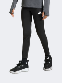 Adidas Essentials 3 Stripes Kids-Girls Sportswear Tight Black/White