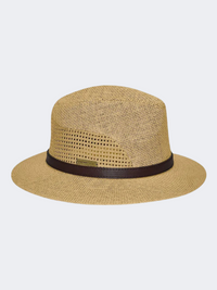 Stamion Peforated Men Beach Hat Natural