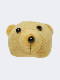 Crocs Teddy Bear Face Unisex Lifestyle Pins Brown