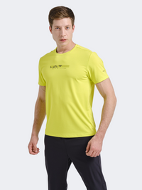 Anta Advanced Men Running T-Shirt Yellow