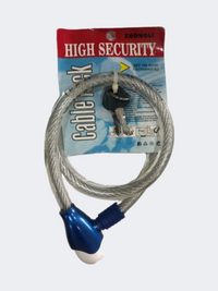 Ibexx Lock 15Mm*80Cm Unisex Biking Silver