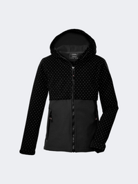 Killtec Kow 227 Softshell Girls Skiing Jacket Black