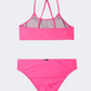 ONeill Essentials Girls Beach Bikini Set Rosa Shocking