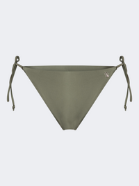 Oil And Gaz Comfortable Women Beach Tie Side Bottom Olive