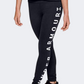 Under Armour Sportstyle Branded Girls Training Tight Black/White