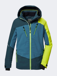 Killtec Ksw 389 Boys Skiing Jacket Dark Ocean