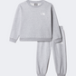 The North Face Simple Dome Fleece Boys Lifestyle Set Light Grey Heather