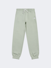 New Balance Brush Back Small Logo Kids-Girls Lifestyle Pant Silver Moss