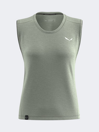 Salewa Eagle Minilogo Merino Women Hiking Tank Shadow