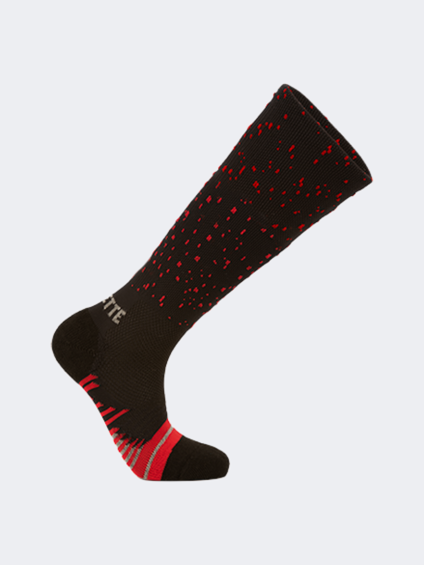 Socksette Dots Women Lifestyle Sock Red/Black