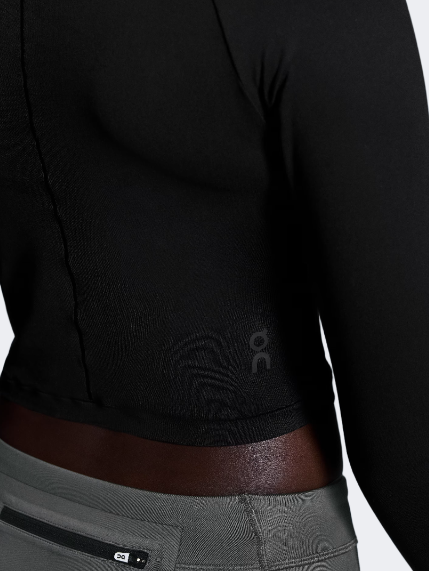 On Studio Long-T Crop Women Training Long Sleeve Black