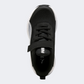 Puma Flyer 3 Ac Plus Ps Boys Running Sneakers Black /White