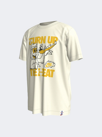 Nike Sportswear Turn Up Boys Lifestyle T-Shirt Sail