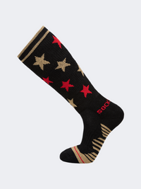 Socksette Stars Women Lifestyle Sock Red