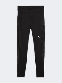 Puma Lace High Waist Women Training 7/8 Tight Black