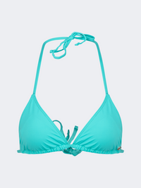 Oil And Gaz Comfortable Women Beach Triangle Bra Green