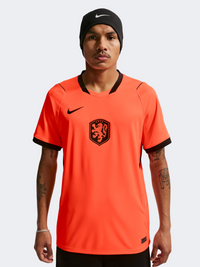 Nike Men Netherlands Stadium Home Jersey Hyper Crimson