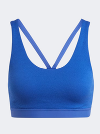 Adidas All Me Women Training Bra Semi Lucid Blue