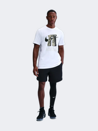 Nike Etched Men Lifestyle T-Shirt White