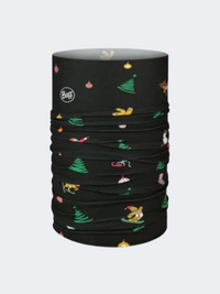 Buff Original Ecostretch Alnob Holidays Unisex Skiing Tubular Black/Multicolor