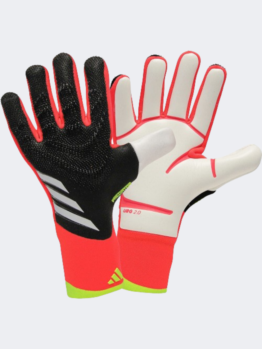 Adidas Predator Pro Men Football Gloves Black/Red/Yellow