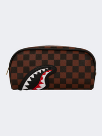 Spray Ground Awtooth Sharks In Paris Unisex Lifestyle Case Brown