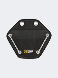X-Deep Additional Butt Plate Diving Equipment Black